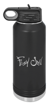 Load image into Gallery viewer, Fish On Laser Engraved Water Bottle (Etched)
