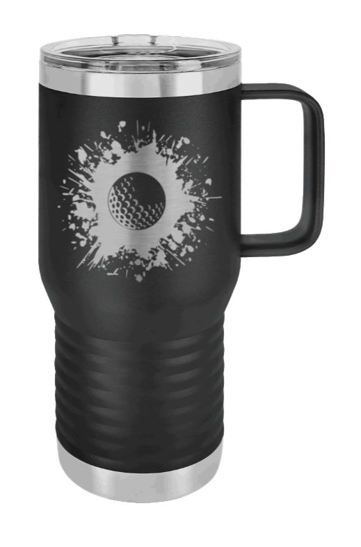 Golf Laser Engraved Mug (Etched)