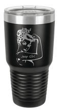 Load image into Gallery viewer, Jeep Girl Laser Engraved Tumbler (Etched)
