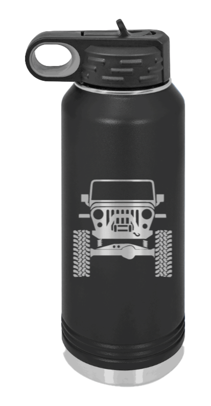 Jeep TJ Laser Engraved Water Bottle (Etched)