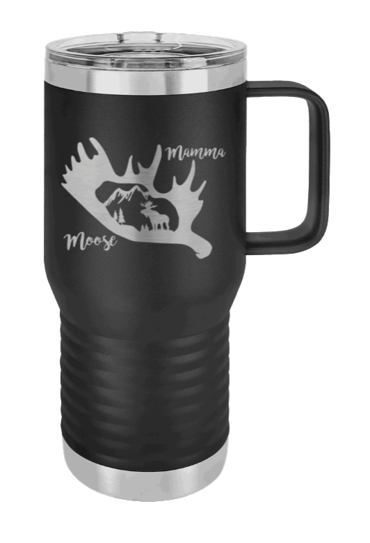 Mamma Moose Laser Engraved Mug (Etched)