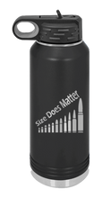 Load image into Gallery viewer, Size Does Matter Laser Engraved Water Bottle (Etched)
