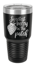 Load image into Gallery viewer, Sweetest Berry in the Patch Laser Engraved Tumbler (Etched)
