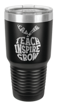 Load image into Gallery viewer, Teacher Laser Engraved Tumbler (Etched)
