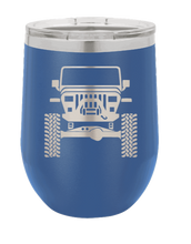 Load image into Gallery viewer, JEEP YJ Laser Engraved Wine Tumbler (Etched)
