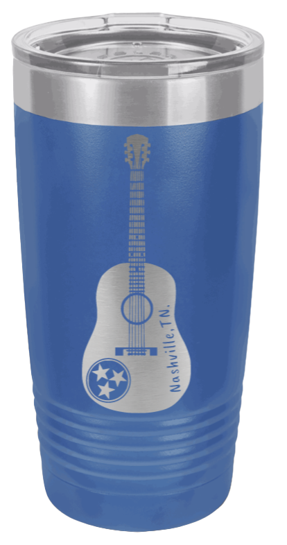 TN Guitar Laser Engraved Tumbler (Etched)