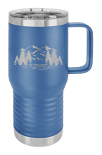 Load image into Gallery viewer, Mountains Laser Engraved Mug (Etched)
