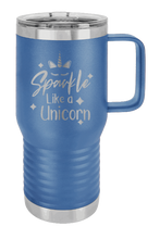 Load image into Gallery viewer, Sparkle Like a Unicorn Laser Engraved Mug (Etched)
