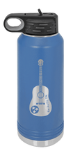 Load image into Gallery viewer, TN Guitar Laser Engraved Water Bottle (Etched)
