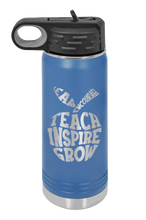 Load image into Gallery viewer, Teacher Laser Engraved Water Bottle (Etched)
