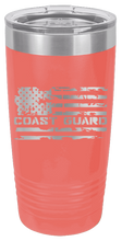 Load image into Gallery viewer, Coast Guard Flag Laser Engraved Tumbler (Etched)
