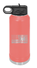 Load image into Gallery viewer, EMS Flag Laser Engraved Water Bottle (Etched)
