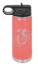 Load image into Gallery viewer, U.S. Marine Corps Laser Engraved Water Bottle  (Etched)
