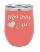 Load image into Gallery viewer, Mommy Juice Laser Engraved Wine Tumbler (Etched)
