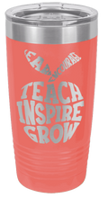 Load image into Gallery viewer, Teacher Laser Engraved Tumbler (Etched)
