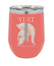 Load image into Gallery viewer, Yert - Sparta, TN Laser Engraved Wine Tumbler (Etched)
