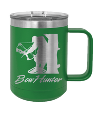 Load image into Gallery viewer, Bow Hunter Laser Engraved Mug (Etched)
