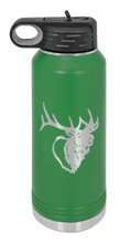 Load image into Gallery viewer, Elk Design Laser Engraved Water Bottle (Etched)
