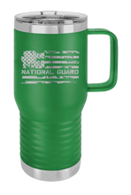 Load image into Gallery viewer, National Guard Flag Laser Engraved Mug (Etched)
