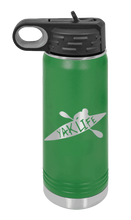 Load image into Gallery viewer, Yak Life Laser Engraved Water Bottle (Etched)

