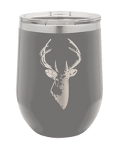 Load image into Gallery viewer, Buck Laser Engraved Wine Tumbler (Etched)
