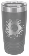 Load image into Gallery viewer, Golf Laser Engraved Tumbler (Etched)
