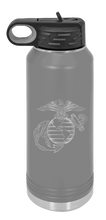 Load image into Gallery viewer, U.S. Marine Corps Laser Engraved Water Bottle  (Etched)
