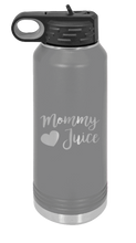 Load image into Gallery viewer, Mommy Juice Laser Engraved Water Bottle (Etched)
