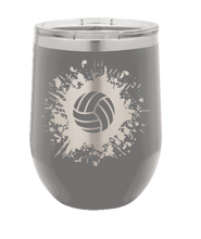 Load image into Gallery viewer, Volleyball Laser Engraved Wine Tumbler (Etched)
