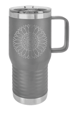 Load image into Gallery viewer, Sunflower Laser Engraved Mug (Etched)
