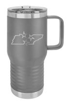Load image into Gallery viewer, TN Tri-Star State Laser Engraved Mug (Etched)
