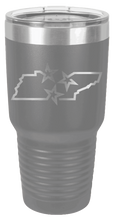 Load image into Gallery viewer, TN Tri-Star State Laser Engraved Tumbler (Etched)
