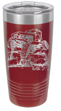 Load image into Gallery viewer, CJ Crawler On Rock Laser Engraved Tumbler (Etched)
