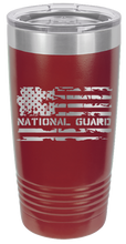 Load image into Gallery viewer, National Guard Flag Laser Engraved Tumbler (Etched)
