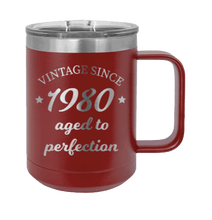 Load image into Gallery viewer, Aged To Perfection - Customizable Laser Engraved Mug (Etched)
