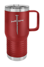 Load image into Gallery viewer, Cross Nails Laser Engraved Mug (Etched)
