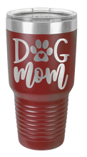 Load image into Gallery viewer, Dog Mom Laser Engraved Tumbler (Etched)
