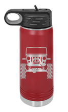 Load image into Gallery viewer, Jeep CJ Laser Engraved Water Bottle (Etched)
