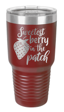 Load image into Gallery viewer, Sweetest Berry in the Patch Laser Engraved Tumbler (Etched)
