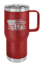 Load image into Gallery viewer, Vet Flag  (Veteran Flag) Laser Engraved Mug (Etched)
