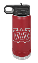 Load image into Gallery viewer, WCHS (Warren County, TN) Laser Engraved Water Bottle (Etched)
