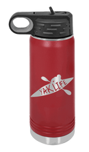 Load image into Gallery viewer, Yak Life Laser Engraved Water Bottle (Etched)
