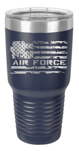 Load image into Gallery viewer, Air Force Flag Tumbler Laser Engraved (Etched)

