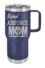 Load image into Gallery viewer, Proud U.S. Air Force Mom Laser Engraved Mug (Etched)
