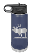 Load image into Gallery viewer, Elk 2 Laser Engraved Water Bottle (Etched)
