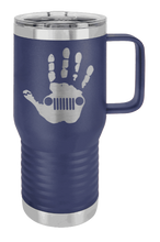 Load image into Gallery viewer, Jeep Wave Laser Engraved Mug (Etched)
