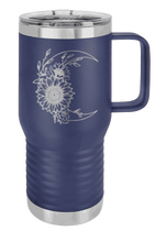Load image into Gallery viewer, Sunflower Moon Laser Engraved Mug (Etched)
