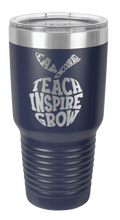 Load image into Gallery viewer, Teacher Laser Engraved Tumbler (Etched)
