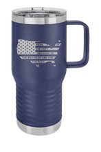 Load image into Gallery viewer, Home of the Free Because of The Brave Laser Engraved Mug (Etched)
