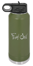 Load image into Gallery viewer, Fish On Laser Engraved Water Bottle (Etched)
